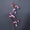 Galhos de Flor de Ameixeira Simulados, Flores de Seda Wintersweet, Arranjos de Flores Simulados, Cenas de Fotografia de Jardinagem para Sala de Estar com Wintersweet, Enfeites de Decoração de Plantas