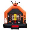 Fabricante Atacado Halloween Inflável Abóbora Forma Castelo Inflável Infantil Trampolim Inflável Embutido Slide Modelo Inflável