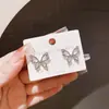 Aguja de plata 925, diseño de nicho, aretes de puesto de mercado nocturno, fuente mayorista, aretes de moda estilo coreano, aretes populares