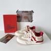 Zapatos blancos de suela gruesa estilo Hong Kong para mujer 2023 nuevo otoño nicho diseño original versátil retro casual deportivo Zapatos de Skate