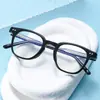 Nuevos y Elegantes Armazones Cuadrados Artísticos para Lentes de Prescripción para Hombres y Mujeres, Estilo Popular de Influencer, Armazones Lisos con Patillas de Plástico al por Mayor