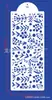 Molde spray para decorar bolo, molde flip de açúcar, molde template vazado, molde de impressão, peneira de açúcar, molde lateral decorativo de confeitaria