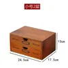 Escritorio de Oficina de Madera Maciza Gabinete de Almacenamiento Caja de Madera Zakka Cajones Múltiples Tipo Dormitorio Caja de Almacenamiento para Cosméticos