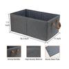 Tela Hogar Ropa y Juguetes Caja de Almacenamiento sin Tapa Plegable Tipo Cajón Organizador de Almacenamiento para Armario Caja de Almacenamiento para Gabinete