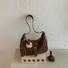 Bolso de axila para mujer, nueva colección otoño 2026, moderno, retro, con un toque de alta gama, adecuado para el uso diario y para ir al trabajo, versátil bolso de hombro o bolso cruzado