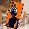 Capa para iPhone 16 15promax novo anime Dragon Ball 12 13mini