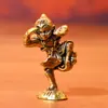 Artesanías de Latón con Adornos de Sun Wukong, Decoraciones del Rey Mono para Atracciones Turísticas, Puestos Callejeros, Ferias de Templos, Mercados Nocturnos, Pequeños Adornos de Sun Wukong