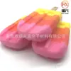 Taza de té biberón limpieza paleta de hielo esponja cepillo costura de color helado esponja con mango Baño Baño Baño Algodón