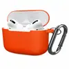 Adecuado para Estuche Protector de Apple AirPods Pro, Estuche para Auriculares Bluetooth Inalámbricos, Estuche de Silicona Integrado con Gancho