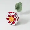 Flores de Peonía Terminadas Tejidas a Mano con Hilo de Lana Flores Tejidas Muebles Creativos para el Hogar Flores Regalos del Festival de Primavera