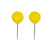Aretes de tuerca de jade Hetian para mujer, moda nacional retro, aretes de cuentas redondas de jade blanco, pequeños aretes étnicos, aretes de ágata roja del sur, selección libre