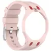 Adecuado para Ap Audemars Piguet Royal Oak Modelo de Colaboración Swatch Correa de Silicona de Reloj Colorida Pulsera de Muñeca de Moda Estilo Dopamina