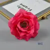 Flor de Rosa de 10 cm Color Dorado Rosa Arreglo Floral para Arco de Boda Decoración Guía Floral Proyecto de Arreglo Floral Columna Floral Blanco Puro