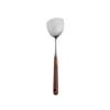 Espátula de aço inoxidável 304 espátula de maçã cabo de nogueira espátula para cozinhar e fritar colher de sopa escumadeira espátula criativa de cogumelo