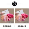 Elásticos de Cabelo Coloridos Doces para Meninas, Elásticos para Rabo de Cavalo e Coques, Cordas de Cabelo Que Não Danificam o Cabelo, Elásticos para Menininhas
