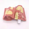 Primavera/Verano 2026 Empaque Portátil Sellado a Prueba de Humedad de Foil de Aluminio Compuesto Blanco Leche con Boquilla Adecuado para Miel, Cuidado de la Piel y Bebidas Líquidas