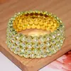 Directo de fábrica pulsera de brazo de strass AB para novia nueva accesorios de joyería de cristal para actuación en escenario venta al por mayor
