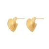Pendientes de Corazón Exquisitos de Lujo Ligero con Diseño Único y Sensación de Alta Gama, Adecuados para el Viaje Diario y Accesorios de Oreja Simples Versátiles