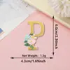 Patches de Tecido com Letras do Alfabeto Inglês 26 Letras, Venda Quente Transfronteiriça, Patches Bordados Autoadesivos para Decoração de Mala de Viagem, Patches de Letras