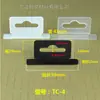 Caja de Embalaje de Plástico Gancho Mariposa Avión Agujero Hebilla Colgante Gancho Colgante de Plástico Caja Blíster Hebilla Colgante Caja de Color Agujero Colgante Gancho de Cabeza Colgante