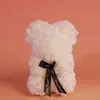 Kit de Flor Eterna Oso Rosa Material Incluye Molde de Oso Pegamento en Barra de Flor Eterna Regalo de Cumpleaños Regalo de San Valentín
