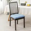 Juego de Fundas Elásticas de Punto para Sillas de Comedor para Hogar y Hotel, Funda Completa para Silla, Nuevo Modelo Transfronterizo, Color Sólido Simple