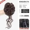 Coque de Cabelo Fio de Dragão com Presilha Lateral Suave, Ferramenta Elegante para Penteados Updo, Coque de Cabelo Volumoso e Realista