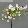 Flores Artificiais, Arranjos de Flores de Chão Estilo Floresta, Decoração de Fundo para Casamento com Orquídeas Mil Geração, Flores para Caminho, Arranjos Florais para Banquete de Noivado