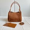 Estilo Outono e Inverno Primeira Camada Camurça Tecido Paraquedas Bolsa Grande Capacidade Transfronteiriça Bolsa Balde Fashionável Ombro Único Transversal para Mulheres