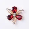 Nuevos Accesorios de Flor Dulce Incrustados con Diamantes Accesorios para el Cabello DIY Accesorios de Broche Elegantes Accesorios para el Cabello de Novia Pasador Aleación Hecho a Mano