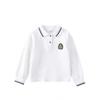 Combinación de Colocación de Camiseta Ropa de Jardín de Niños Ropa de Verano Disfraz para Niños Uniforme Escolar para Estudiantes de Primaria Uniforme de Clase Camisa de Manga Corta