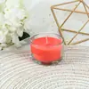 Vela de San Valentín de vidrio propuesta creativa accesorios de confesión vela de aromaterapia sin humo estilo romántico ins venta al por mayor