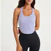 2026 Nuevo Sujetador Deportivo de Alto Impacto a Prueba de Golpes con Soporte para Flexiones para Correr, Fitness, Yoga, Camiseta sin Mangas para Mujer