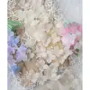 Accesorios Flor de Pétalo Hortensia Estampado en Caliente Hilo Flor de Bola de Organza Tridimensional Flor de Muñeca Material de Flor Hortensia Di Metabo