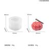 Zhongcheng diy3 Molde de silicone para vela de abóbora de Halloween, molde para ornamentos de aromaterapia feitos à mão, venda quente transfronteiriça