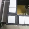 Accesorios para Pantalla Modelo M20 Hebilla de Tubo Cuadrado de Aleación de Aluminio Soporte para Tarjetas de Estación de Trabajo de Escritorio Conector de Postes de Partición