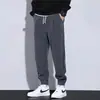 Novedad de OtoñoPantalones de Chándal de Pana para Hombre, Pantalones Casuales con Retazos, Modernos de Corte Holgado, Pantalones Jogger Versátiles