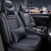 Dr. Cojín para Asiento de Coche Jie Universal Cuatro Estaciones Cuero Funda de Asiento Todo Incluido Ventilado y Transpirable Cojín Protector para Asiento de Coche