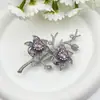Broche de Flor Fresco y Creativo Desmontable, de Alta Gama, Exquisito y Versátil, Broche de Flor de Ciruelo, Accesorios para Ropa