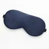 Máscara de Ojos de Seda Ajustable 100% Seda de Morera Transpirable Máscara de Ojos Blackout Descanso para Almorzar Viaje de Negocios Hebilla Ajustable Máscara de Ojos de Seda de Morera