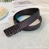 Cinto de Fivela Lisa de Nova Moda com 3,8 de Largura, Cinto de Negócios Moderno e Versátil, Cinto para Jeans, Disponível para Dropshipping