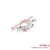 Broche de lingote de acero inoxidable para pulsera Accesorios para joyería hechos a mano DIY Accesorios para pulseras de perlas Broche conector universal versátil
