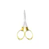 Tijeras Plegables Portátiles para Papelería Cortador de Línea de Pesca de Acero Inoxidable Tijeras Multifuncionales para Hilo y Aguja