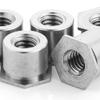 Perno remachable de acero inoxidable 304 con orificio pasante, cabeza plana hexagonal SOS, 3,5 M3/M4/M5