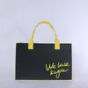Bolsa de fieltro tipo tote, bolso de mano, bolsa de compras para eventos del Festival de Medio Otoño, bolsa de fieltro, bolsa de regalo bancaria