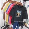 Roupas femininas de Guangzhou 9,9 frete grátis verão camiseta feminina de manga curta pulôver feira noturna 1688 atacado