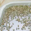 Joias para Nail Art Mini Chanfradas de Fundo Plano, Brilhantes Fantasia Quadradas Misturadas Longas de Ângulo Reto Diamante de Formato Especial Decoração de Unha Venda por Atacado