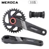 Bicicleta de Montaña Bielas Huecas Bielas Integradas CNC Bielas de Montaje Directo 32 Dientes 34 36 38t