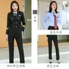 Traje formal de uniforme de ferrocarril para hombre, ropa de trabajo formal para hotel KTV, uniforme profesional de azafata, uniforme del personal de tripulación