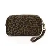 2026 Nuevo Transfronterizo Amazon Estampado de Leopardo Portátil Bolsa de Maquillaje para Mujer Retro Lujo Ligero Bolsa de Regalo para Celebridades de Internet